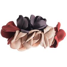 Ideales letras de telgopor, vinchas. Broche Flores Tela Raso Collares Valentina