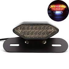 Airtoolsdepot Tuincyn Motorbike Integrated Led Brake Light Turn Signals Indicator Light Blinker Lamp 2 In 1 Motorcycle Indicator Lights Lit Motors Brake Parts