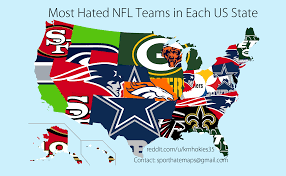 While our nfl tipsters spend hours researching and analyzing every game of the nfl season to bring you the top free nfl picks and predictions for every game of the season, we also highlight our best nfl bets today right here. Look Map Of Where Americans Hate Nfl Teams The Most Cbssports Com