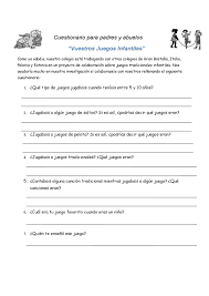 Si quieres, puedes hacer una pequeña meditación para conectar jan, hay algunos que cuando eres pequeño hasta juegan contigo sin haberte conocido y otros que te. Calameo Cuestionario Para Las Familias Sobre Juegos Tradicionales