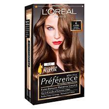 L Oreal Paris Recital Preference Sac Boyasi 6 Capri Dogal Acik Kahve Acik Kahve Sac Sac Capri