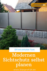 Moderner Windschutz In 2020 Windschutz Terrassengestaltung Sichtschutz Glas