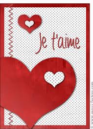 Surfez sur les différents menus que nous vous proposons pour trouver le style qui vous convient ! Carte Le Gros Coeur Je T Aime Pour Envoyer Par La Poste Sur Merci Facteur Coeur Je T Aime Carte Amour Gros Coeur