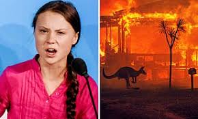 We have to recognize racism and 'break it'. Australia Fire Intensity Reduces After Greta Thunberg Yells How Dare You At It The Fauxy
