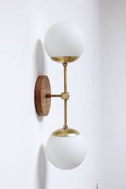 Vanity Light Fixture Wall Sconce Mid Century Light Brass Etsy Mid Century Modern Lighting Modern Wall Sconces Brass Wall Lamp