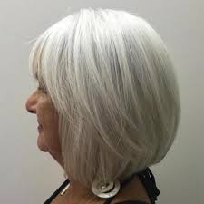 Bob haircuts are best suitable for oval and heart shaped visages. The Best Hairstyles And Haircuts For Women Over 70 Shampoo For Gray Hair Womens Haircuts Cool Hairstyles