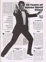 Starlog Magazine Issue 123 Bond Movies Bond Films Timothy Dalton
