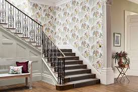 Sanderson Birds Of Paradise Wallpaper Sanderson Wallpapers Wallpaper Living Room Modern Interior Mulberry Home
