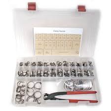 Hose Clamps Oetiker Style Stainless Steel Stepless Ear Clamps
