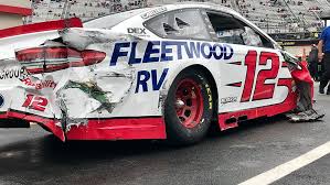 Chase elliott took his first pole position of the 2019 nascar cup series season for the season's eighth race, the food city 500, at bristol motor speedway. Ryan Blaney Involved In Late Stage 1 Wreck At Bristol Nascar Com