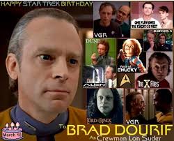 Happy birthday Brad Dourif, American veteran character actor who played the  sociopathic Betazoid crewman Lon Suder in three episodes of Star Trek:  Voyager, “Meld” and “Basics part I and II” 🖖