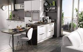 cuisine conforama petite cuisine ouverte cuisine ouverte amenagement petit salon