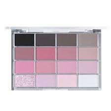 WAKEMAKE Soft Blurring Eye Palette 14g 16 Black Hush Blurring ...