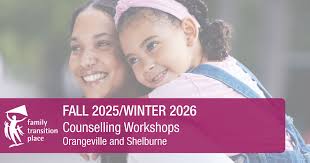 Please click the following link to view our Fall 2025/Winter 2026  Counselling Workshop flyer. Each group is facilitated by a compassionate  counsellor who will provide participants with the tools and support they