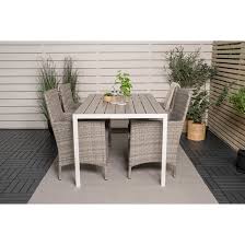 Rustikale gartengarnitur sets bestellen sie zum günstigen preis! Garten Living 4 Sitzer Gartengarnitur Hiran Mit Polster Wayfair De