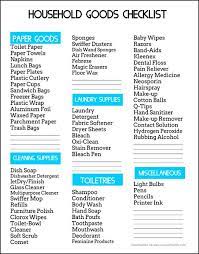 An Easy Way To Save Money On Household Goods Free Printable Apartment Checklist New Home Checklist First Apartment
