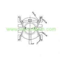 Bobbins | PQ65 Flyback Transformer Frame PQ65 No Pin Bobbin ...