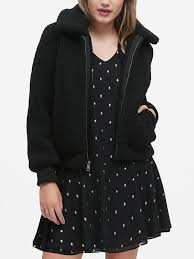 Sherpa Bomber Jacket Banana Republic Bomber Jacket Wardrobe Update Jackets