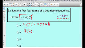 If f is a continuous function such that x ∫ 0f(t)dt = xe2x + x ∫ 0e − tf(t)dt for all x, find an explicit formula for f(x). Using The Explicit Formula To Find Terms In A Geometric Sequence Youtube