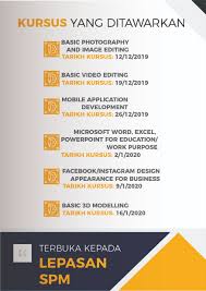 Kursus inggris jangka pendek di great yarmouth. Kursus Jangka Pendek 2019