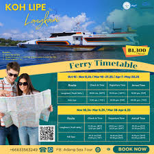 Langkawi Jetty Ke Koh Lipe Ferry