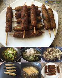 Vegetable Seekh Kabab Recipe Step By Step This Is A Starter Which You Can Make To Impress Your Veg Indian Food Recipes Indian Food Recipes Vegetarian Recipes