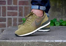 Nike Internationalist Premium Olive Flak Nike Internationalist Premium Sneakers Men Fashion Nike Internationalist
