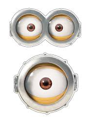Free Printable Minions Eyes Minion Birthday Party Minions Eyes Minion Party