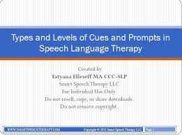 Types And Levels Of Cues And Prompts In Speech Language Therapy Smart Speech Therapy Language Therapy Speech Language Therapy Speech And Language