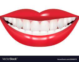 beautiful mouth smile and teeth medical royalty free vector in 2021 art activities for toddlers house drawing for kids teeth images