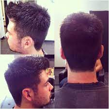 Basic mens haircut all hair is pulled 90degrees straight. Pin On Men S Fashion