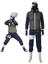 Naruto Hatake Kakashi Halloween Cosplay Costume Full Set Naruto Costumes Naruto Costume Diy Naruto Cosplay