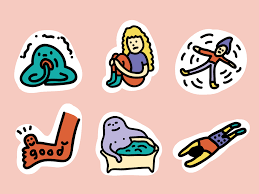 Wall sticker design ideas image gallery is an app to inspire you for the home decorations. Sticker For Line App Sticker Design Graphic Design Illustration Cute Drawings