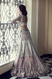 Indian Wedding White Dress Indian Bridal Wear Bridal Outfits Indian Dresses
