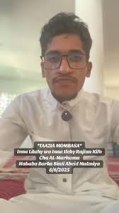 Taarifa za Kifo cha Mama Barka Binti Abeid Malmiya