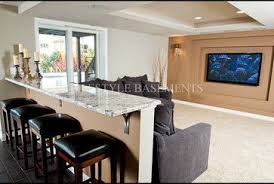 Basement Bar Behind Couch Design Ideas Pictures Remodel And Decor Bar Behind Couch Building A Home Bar Home