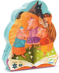 Together we will beat cancer in this delightful game, very young children can have fun and learn while putting together five sim. Silhouette Puzzles The 3 Little Pigs 24pcs Timbuk Toys