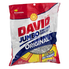 There are three types of commonly used sunflower seeds: David Original Salted And Roasted Jumbo Sunflower Seeds 16 Oz Resealable Bag Walmart Com Walmart Com