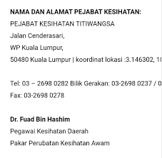 Pejabat kesihatan daerah putrajaya (klinik kesihatan putrajaya presint 9) : Tired Sakit On Twitter Putrajaya No Problem Finding Your Pkd To Nego Your 10kfine One Office And One Pegawai Kesihatan Https T Co Qt8or9rap2 Twitter