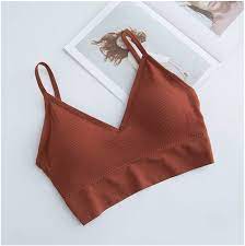 Women's underwearless steel ring bra wrapped beautiful back breathable,  thin style (Color : B2G9N, Size : Free Size) : Amazon.sg: Fashion