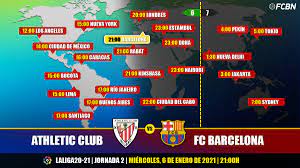 Camp nou will serve as the site of this exciting event. Athletic Club Vs Fc Barcelona In Tv When And Where See The Match