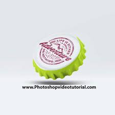 Free Psd Bottle Cap Mockups