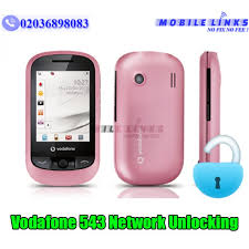 Vodafone 543 Network Unlocking in East ...