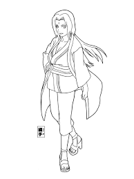 You can find naruto team 7 coloring pages on this coloring pages special category and submitted on march 10th 2018. Naruto Coloring Pages Tsunade Hokage Coloring4free Coloring4free Com