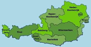 Voor uw antieke kaart en plattegrond kaarten oostenrijk. Plaatsen En Provincies Oostenrijk