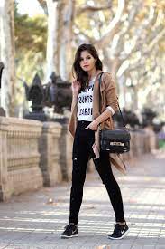 Surviving Bad Days 65220 Fake Leather Best Fashion Bloggers Casual Fall Outfits Fashion Casual Shoes Outfit