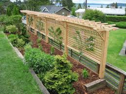 Let's look at some awesome grape trellises other people have built! Garden Trellis Designs Garden Trellis Designs Backyard Landscaping Garden Trellis