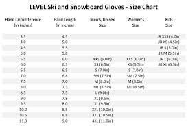 24 Symbolic Snow Stoppers Mittens Size Chart