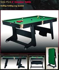 Bce 6ft Folding Snooker Pool Table Fs 6 Pool Table Snooker Pool Table Diy Pool Table