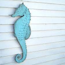 Seahorse Wall Decor Wooden Seahorse Decor Sea Horse Wall Decor Etsy Beach House Decor Beach Cottage Decor Beach Wall Decor